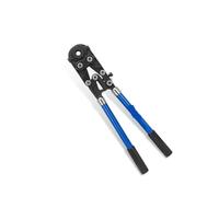 Plumbing Pipe Crimping Tool Manual Scissor Type Crimper Pliers with 8 TH/V Jaws for PEX Tube Copper Steel Aluminum Sleeve(V12 15 18 22 28)