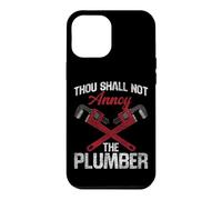 Plumbing Plumber Christian Vintage Thou Shall Not Annoy The Case for iPhone 12 Pro Max