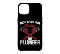 Plumbing Plumber Christian Vintage Thou Shall Not Annoy The Case for iPhone 13