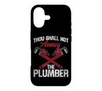 Plumbing Plumber Christian Vintage Thou Shall Not Annoy The Case for iPhone 17