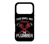 Plumbing Plumber Christian Vintage Thou Shall Not Annoy The Case for iPhone 17 Pro