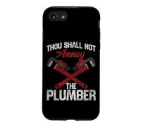Plumbing Plumber Christian Vintage Thou Shall Not Annoy The Case for iPhone SE (2020) / 7/8