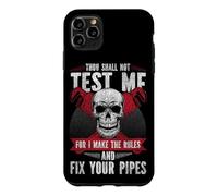 Plumbing Plumber Christian Vintage Thou Shall Not Test Me Case for iPhone 11 Pro Max
