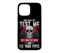 Plumbing Plumber Christian Vintage Thou Shall Not Test Me Case for iPhone 13 Pro Max