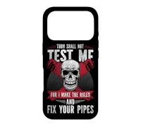 Plumbing Plumber Christian Vintage Thou Shall Not Test Me Case for iPhone 17 Pro