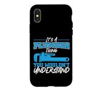 Plumbing Plumber It's A Plumber Thing You Wouldn't Case for iPhone X/XS