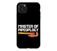 Plumbing Plumber Pun Master Of Pipeoplogy Case for iPhone 11 Pro Max