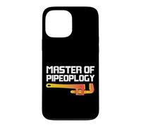 Plumbing Plumber Pun Master Of Pipeoplogy Case for iPhone 13 Pro Max