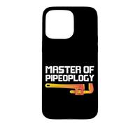 Plumbing Plumber Pun Master Of Pipeoplogy Case for iPhone 15 Pro Max