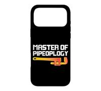 Plumbing Plumber Pun Master Of Pipeoplogy Case for iPhone 17 Pro Max