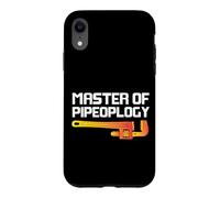 Plumbing Plumber Pun Master Of Pipeoplogy Case for iPhone XR