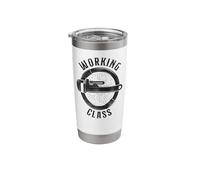 Plumbing Plumber Vintage Working Class Stainless Steel Insulated Tumbler