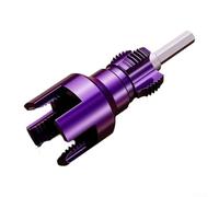 Plumbing Tool for 4 Points and 6 Points PPR For Pvc Plastic Pipes Internal Thread Opener Made of Resistant Alloy Steel Compatible with Electric Drills (6 points)