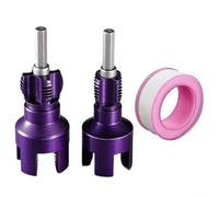 Plumbing tool for cutting internal and external threads on water pipes, integrated design supports 20mm and 25mm thread sizes for PPR pipes (20mm+25mm)