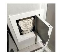 Plumbing Wall Access Doors for Drywall, Push to Open Latch Service Shaft Door Panel, Wall Hole Cover Inspection Panel for Ceiling Wiring Cables Electricity Alarm(4x8in)