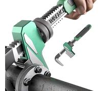 Plumbing Wrench, Monkey Wrench | F Type Pipe Vise Adjustment Wrench, Multifunctional Quick Wrench with Right Angle Extension for Removing Specially Shaped Valves