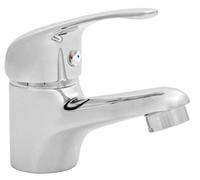 PLUMBING4HOME Bathroom Basin Mixer Tap Chrome Plated Brass Sink Ceramic Mixer