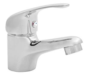 PLUMBING4HOME Bathroom Basin Mixer Tap Chrome Plated Brass Sink Ceramic Mixer