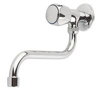 PLUMBING4HOME KITCHEN/BATHROOM WALL MOUNTED COLD WATER TAP SINGLE LEVER CHROME-PLATED