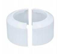 High Split Two-piece White Wc Toilet Rosette Soil Pipe Connection Collar Cover 110mm