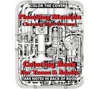 Plumbling Mandala Coloring Book for Teens & Adults: Chasing Pipe Dreams