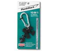 PLUMBSHARK - X10 in 1 Plumbing Tools Includes: Radiator Bleed Key, Gas Meter Box Key, Plumbers Spanner & More. A Must Have in Your Plumbing Tools and Equipment. Designed & Patented by Heatlab UK.