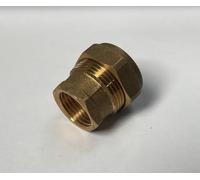 Plumbstation 22mm x 1/2" Compression FI Coupler - Brass (1)