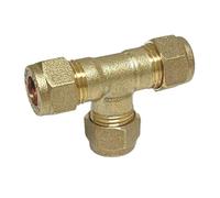 Plumbstation 8mm Compression Equal Tee - Pack of 2