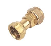 Plumbsure Tap Connector Bq28618324 1 Compression Straight (L)47.2mm 15mm