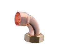 Plumbsure Tap Connector Bq28618843 1 End Feed Bent 15mm