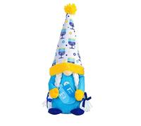 Plumdrop Hanukkah Gnomes Decoration Plush Dwarf Doll Chanukah Swedish Tomtes Table Ornaments for Kitchen Farmhouse Home Holiday