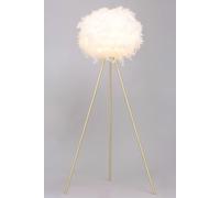 BHS Lighting Plume Floor Lamp in Metallic Gold BHS Lighting Metallic Gold