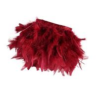 Plume Fringe Decoration for Costume Bag and Home Accent Down Trim