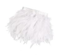 Plume Fringe Decoration for Costume Bag and Home Accent Down Trim
