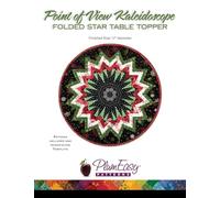 PlumEasy Patterns Point of View Kaleidoscope Folded Star Table Topper Pattern