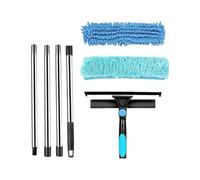 Plumero De Mango Largo With Tube Alargador - Kit De Herramientas De Limpieza With Cepillo, Suministros Reutilizables Para Esquinas De Pared Telarañas Ventana De Casa | Plumero Extensible |
