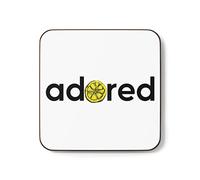 Plumfoolery Adored Manchester Band Lemon Stone Roses Gift for Him or Her (Coaster)