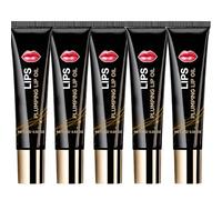 Plumpify Hydrating Lip Serum - daily nourishing lip oil that hydrates and plumps lips, reduces fine lines, and delivers a non-sticky, moisturizing formulas for a fuller, smoother looks (5PCS)
