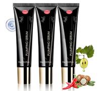 Plumpify Plumping Serum Oil, Plumpify Lip Oil Plumper, Long-lasting Moisturizing Lip Plumper, Hydrating Lip Gloss with Pearl Effect for Dry Lips, 15g (3PC)