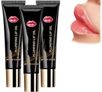 Plumpify Plumping Serum Oil, Plumpify Lip Oil Plumper, Plumpify Lip Boosting Serum, Hydrating Moisturizing Lip Oil, Reduce Fine Lines & Dry Lips, Double Your Lip Volume in Just 24 Hours (3Pcs)