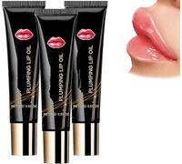 Plumpify Plumping Serum Oil, Plumpify Lip Serum, Lip Boosting Serums, Moisturizing Lip Plumper, Hydrating Moisturizing Lips Oil, Hydrating Lip Gloss Set for Dry Lips (3pcs)