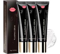 Plumpify Plumping Serum, Plumpify Plumper, Natural Essential Penetrates the Lips, Hydrating and Nourishing Lips, Reduce Fine, Moisturizing and Non-Sticky (black, 45g)