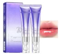 Plumping & Anti-Wrinkle Hydrating Lip Serum, Color-Changing Lip Essence Oil, Lips Care Serum, Glossy Mask, Plumping, Hydrating & Reduce Fine Lines, Moisturizing & Long-Lasting (2PCS-01)