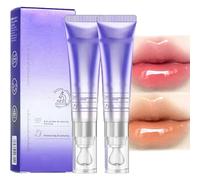 Plumping & Anti-Wrinkle Hydrating Lip Serum, Color-Changing Lip Essence Oil, Lips Care Serum, Glossy Mask, Plumping, Hydrating & Reduce Fine Lines, Moisturizing & Long-Lasting (2PCS-ALL)