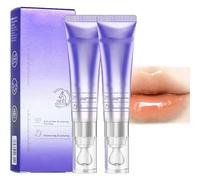 Plumping & Anti-Wrinkle Hydrating Lip Serum, Color-Changing Lip Essence Oil, Lips Care Serum, Glossy Mask, Plumping, Hydrating & Reduce Fine Lines, Moisturizing & Long-Lasting (2PCS-02)