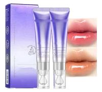 Plumping & Anti-Wrinkle Hydrating Lip Serum, Color-Changing Lip Essence Oil, Lips Care Serum, Glossy Mask, Plumping, Hydrating & Reduce Fine Lines, Moisturizing & Long-Lasting (2pcs-01#02#)