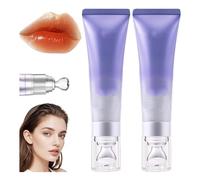 Plumping & Anti-Wrinkle Hydrating Lip Serum, Color-changing Lip Plumper Serum,Plumping Color Changing Lip Oil,Lip Care Serums,Glossy Mask,Plumping,Hydrating,Increase Lips Elasticity (01#-2 Pcs)