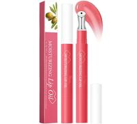 Plumping Lip Oil Tinted, Liquid Lipstick, Lip Glaze Makeup Cosmetic, Moisturizing Tinted Lip Balm for Women, Hydrating and Long Lasting Lip Treatment with Nutritious Cream, Lip Skin Care（02Rose）