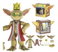 Plunderlings Cursed Idol 1:12 Scale Action Figure, Lone Coconut Gold Exclusive, 25 POA, 3 Magnetic Swappable Heads Crown Vest Staff Chalice Golden Cursed Plunderking Collectible