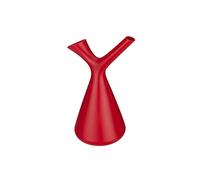 Plunge 1.7 Litre Stylish Plastic Watering Can - for Indoor Plants, Flowers & Herbs (Red)